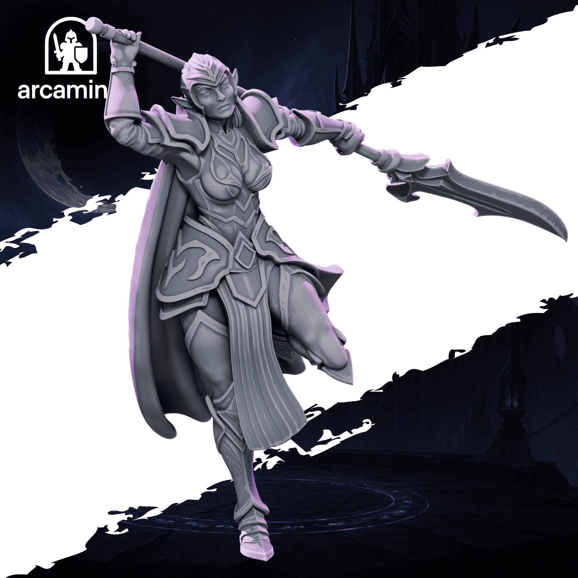 Female Dark Elf Glaive Unit  #9