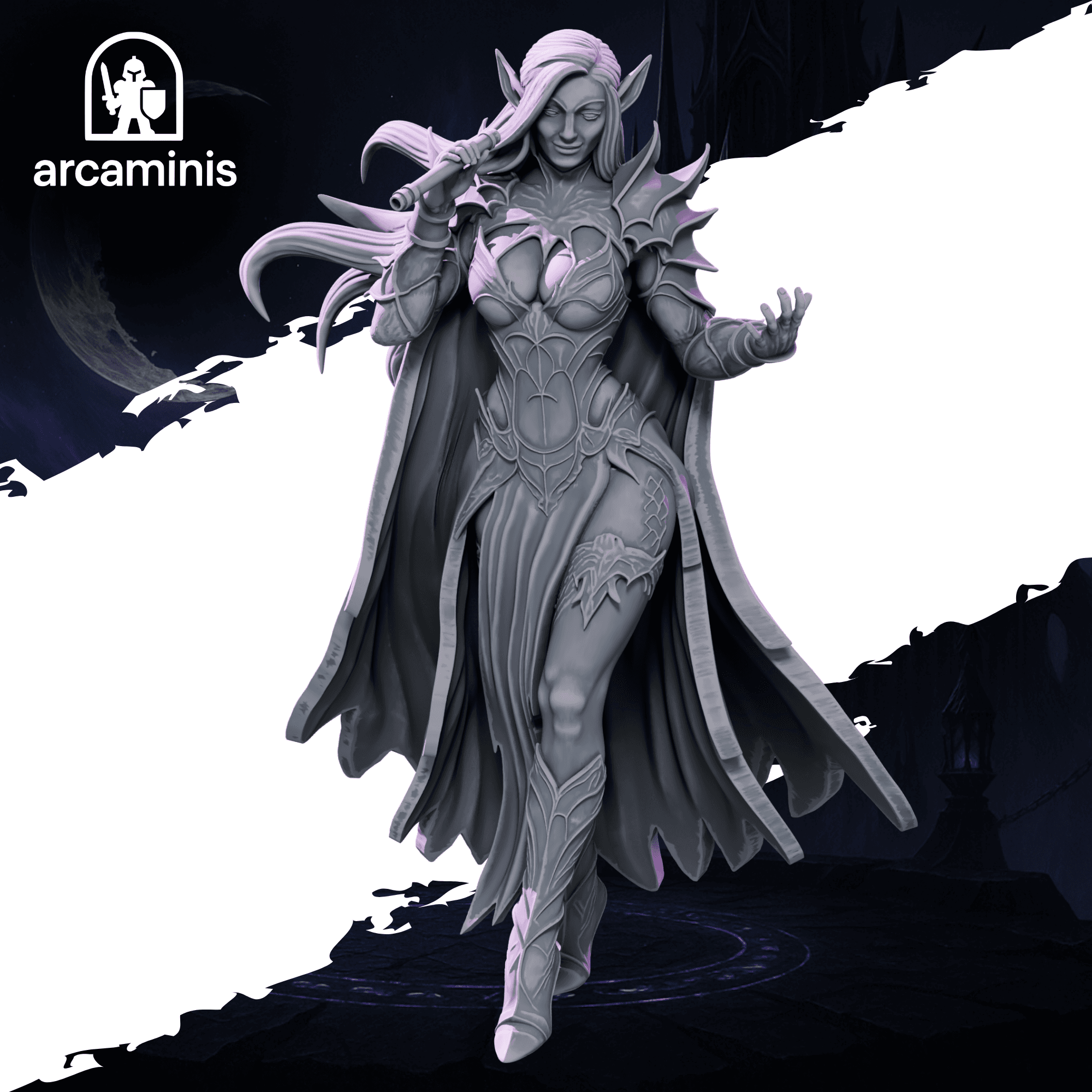 Dark Elf Female Assassin  #3