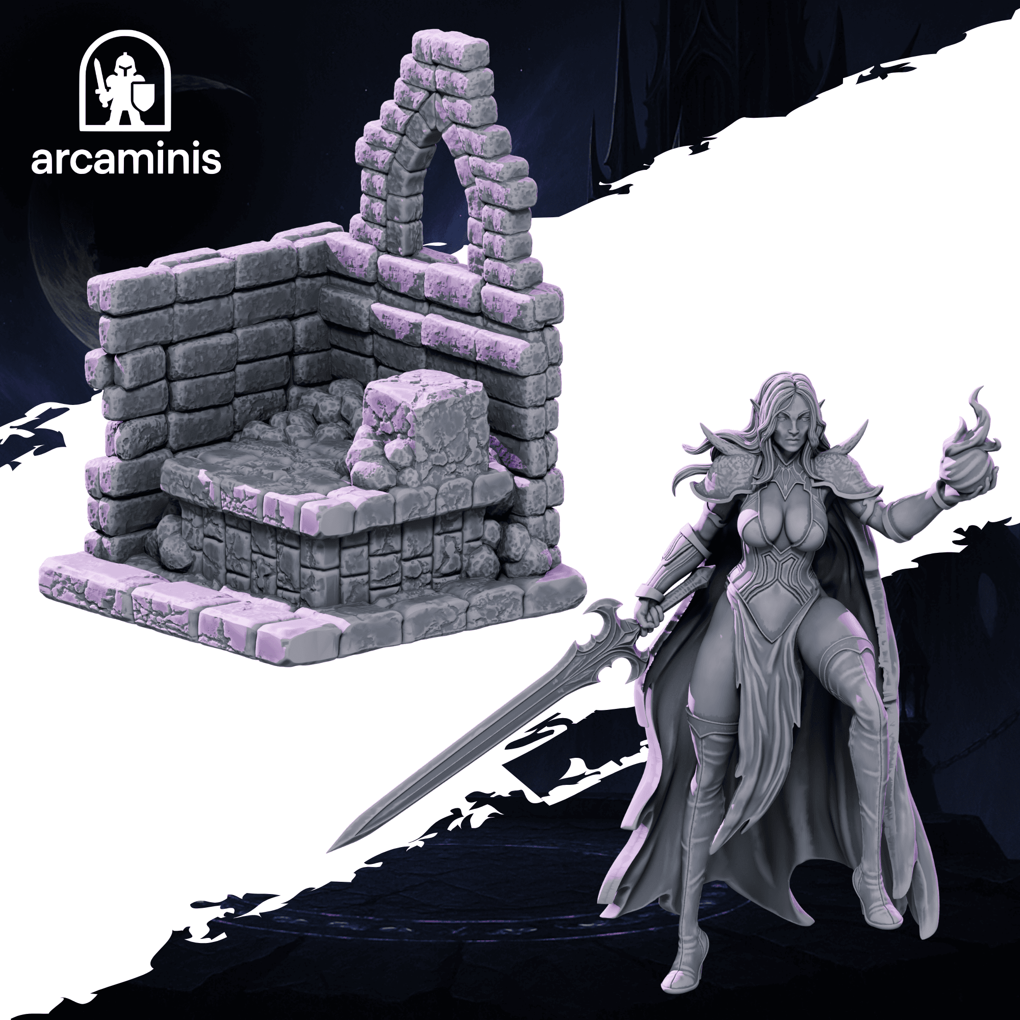 Dark Elf Warlady  #3