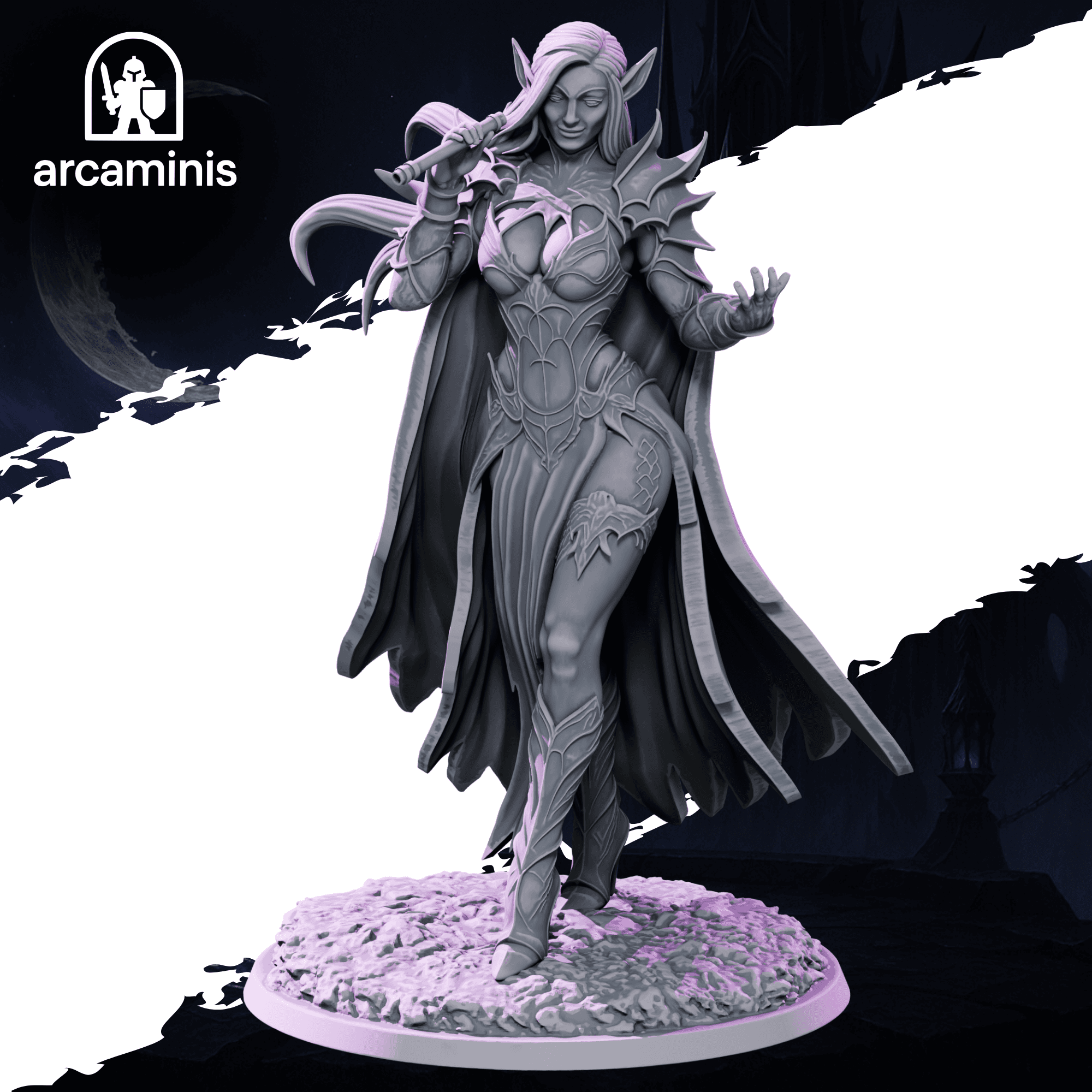 Dark Elf Female Assassin  #2