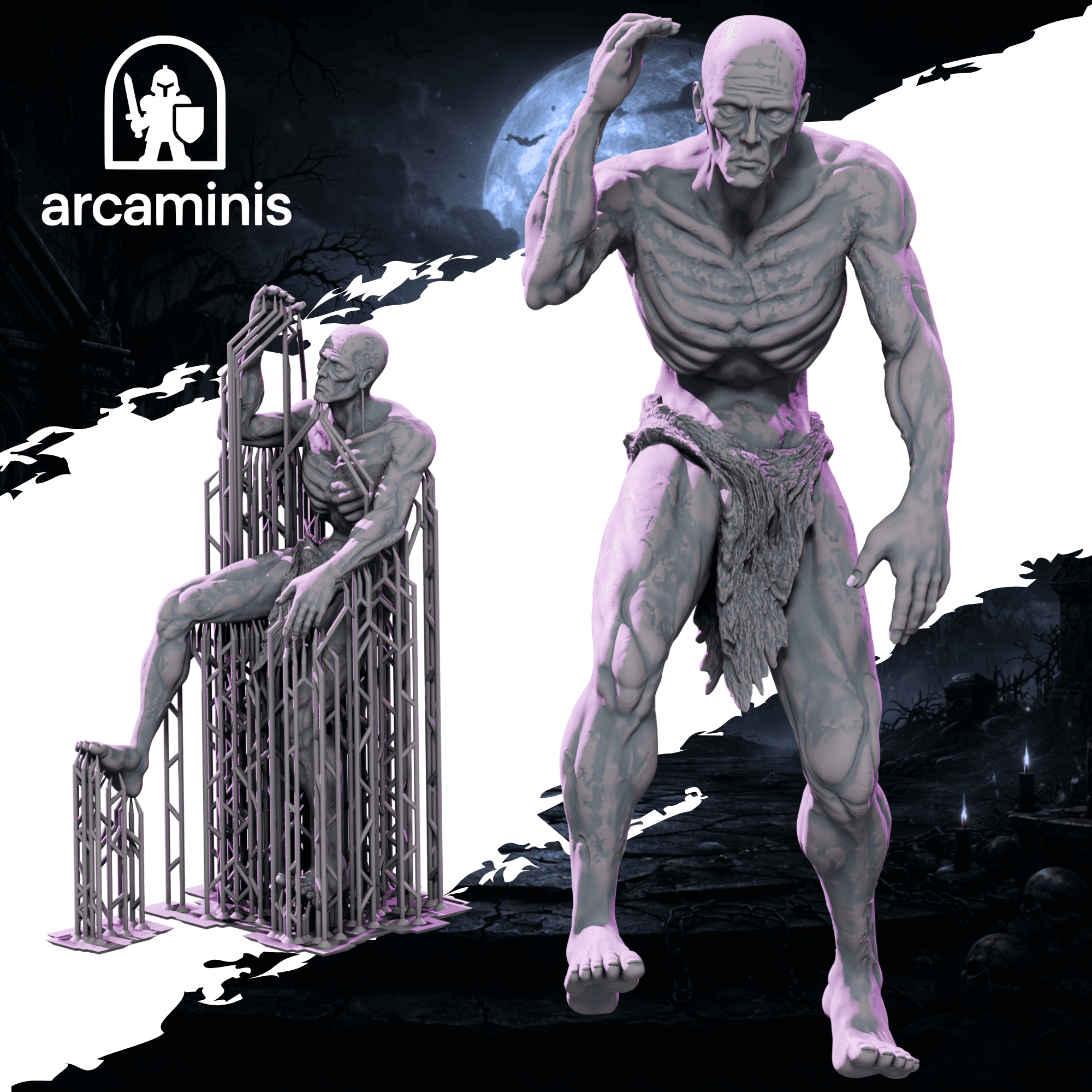 Undead Skeleton Throne Bearer