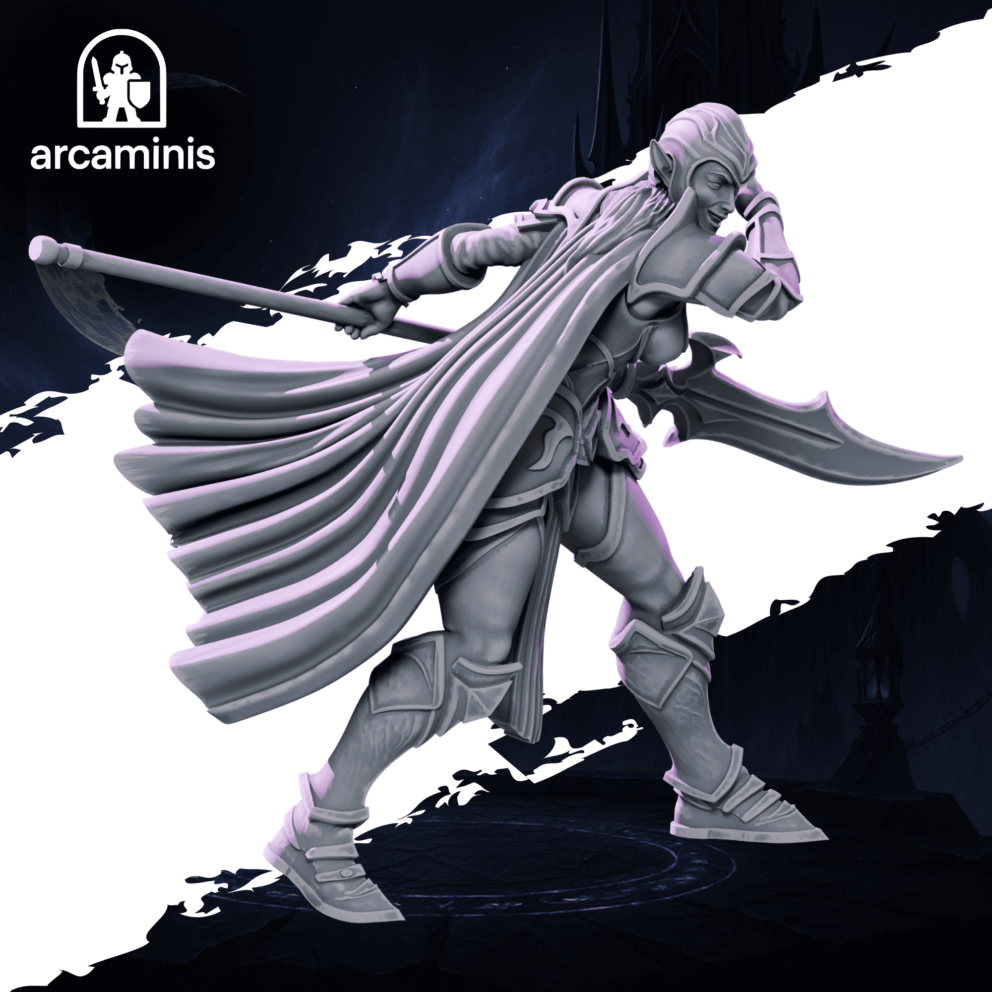 Female Dark Elf Glaive Unit  #8